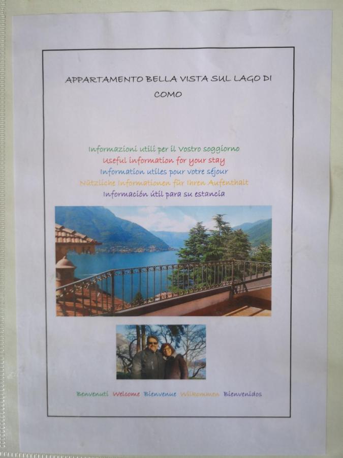Appartamento "Bella Vista" Sul Lago Di Como Faggeto Lario Exterior photo